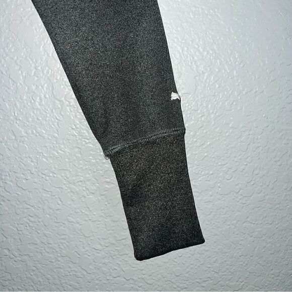 Puma Mens Logo Drawstring Kangaroo Pocket Pullover Hoodie Sweatshirt Gray Medium - Picture 8 of 12